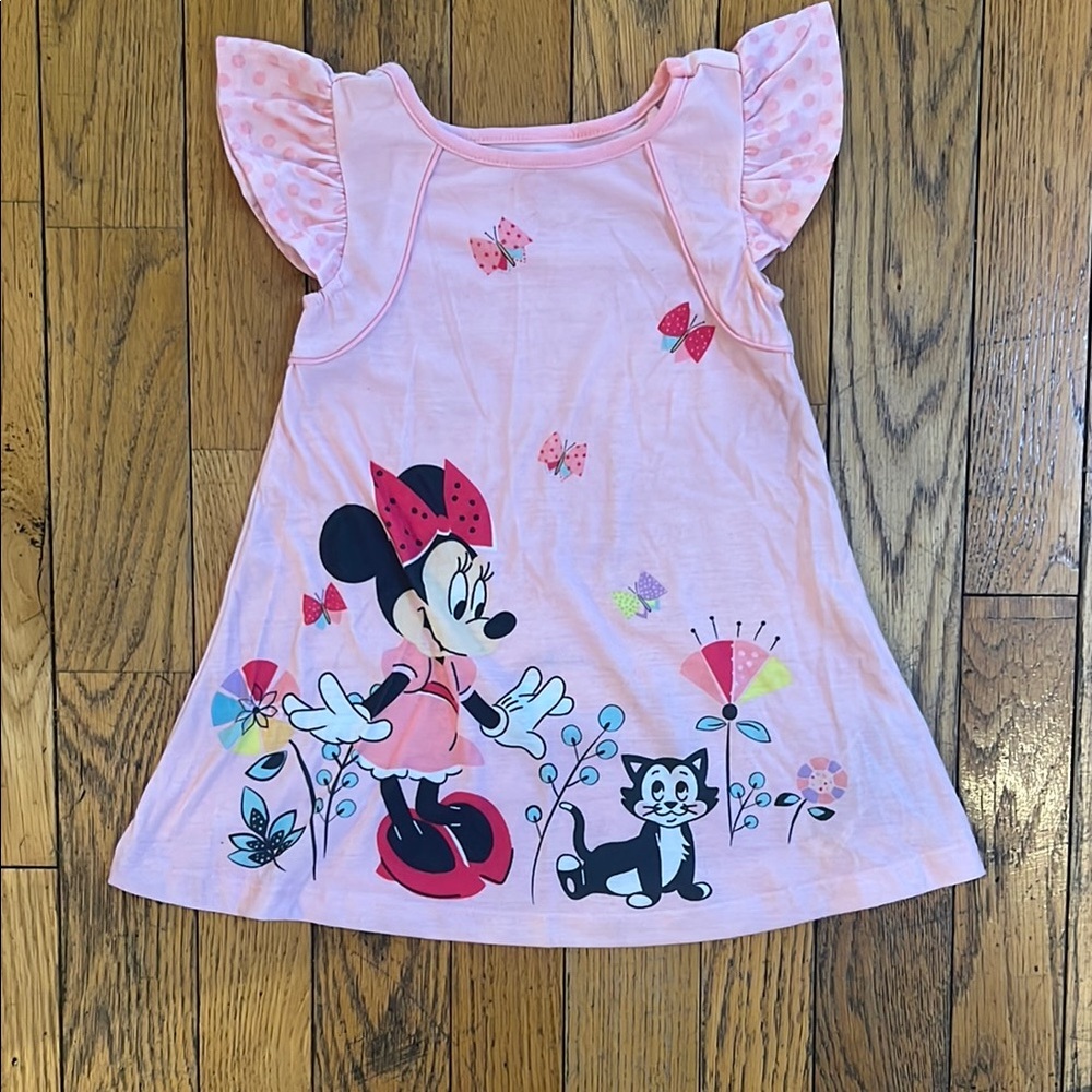 Disney Pink and Red Minnie Mouse Nightgown